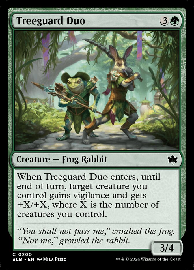 Dupla Guardárvore / Treeguard Duo - Magic: The Gathering - MoxLand