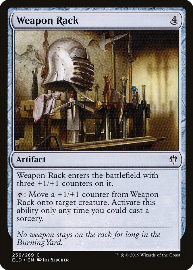 Cavalete de Armas / Weapon Rack - Magic: The Gathering - MoxLand