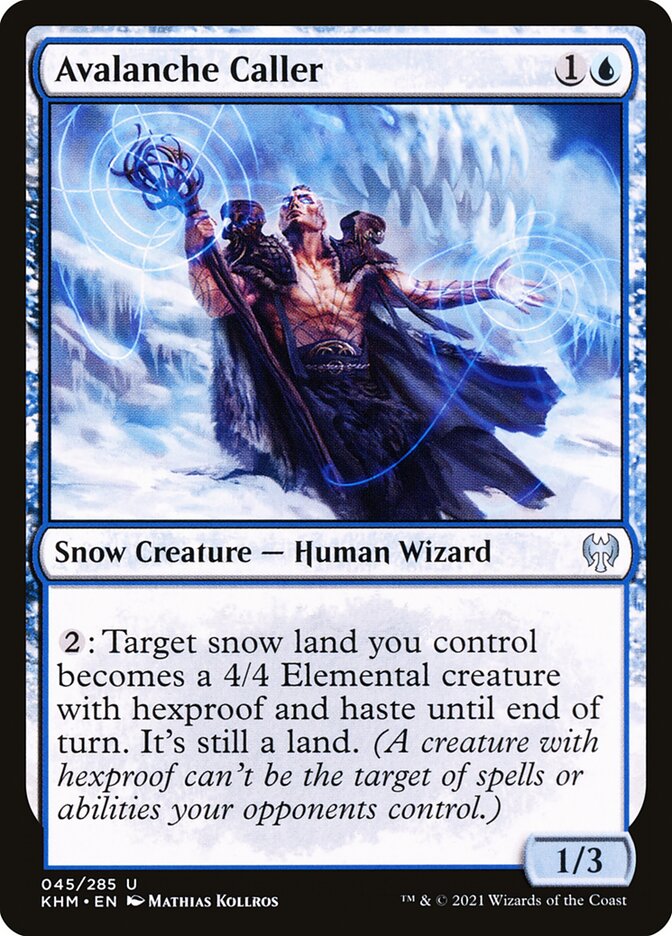 Convocador de Avalanches / Avalanche Caller - Magic: The Gathering - MoxLand
