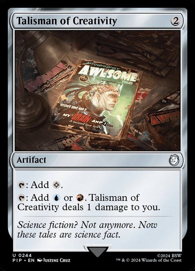 Talismã da Criatividade / Talisman of Creativity - Magic: The Gathering - MoxLand