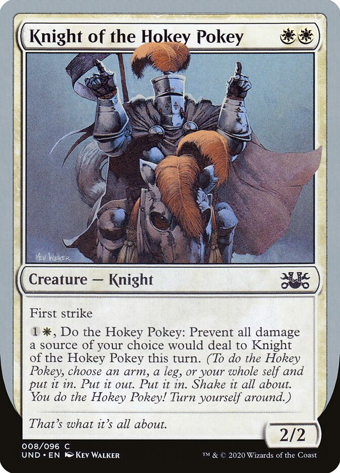 Knight of the Hokey Pokey / Knight of the Hokey Pokey - Magic: The Gathering - MoxLand