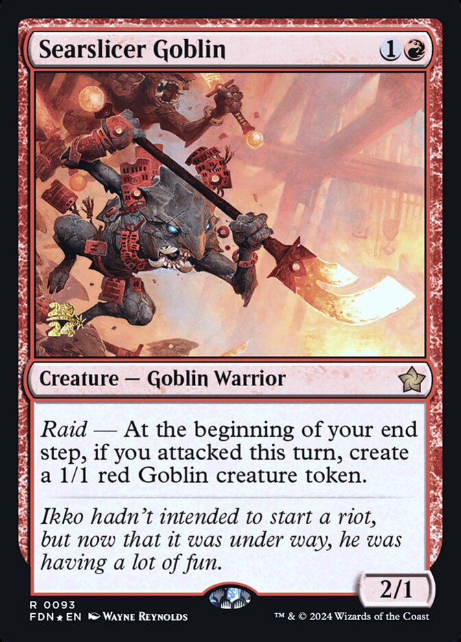 Searslicer Goblin - Magic: The Gathering - MoxLand