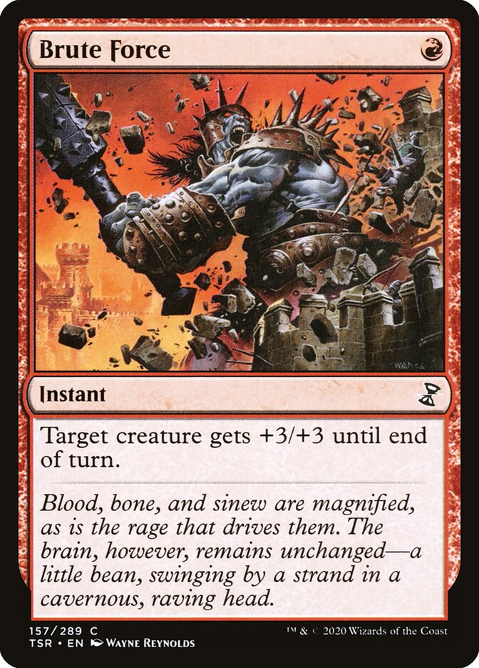 Força Bruta / Brute Force - Magic: The Gathering - MoxLand
