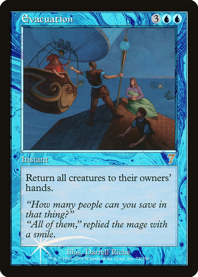 Evacuação / Evacuation - Magic: The Gathering - MoxLand