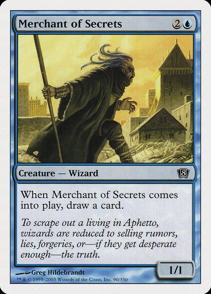 Mercador de Segredos / Merchant of Secrets - Magic: The Gathering - MoxLand