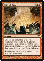 Rito da Ruína / Rite of Ruin - Magic: The Gathering - MoxLand