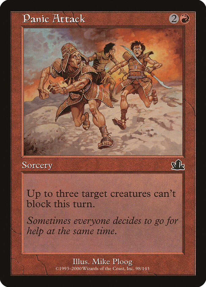 Ataque de Pânico / Panic Attack - Magic: The Gathering - MoxLand