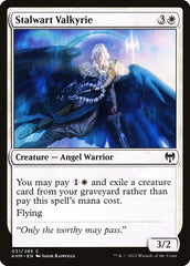 Valquíria Resoluta / Stalwart Valkyrie - Magic: The Gathering - MoxLand