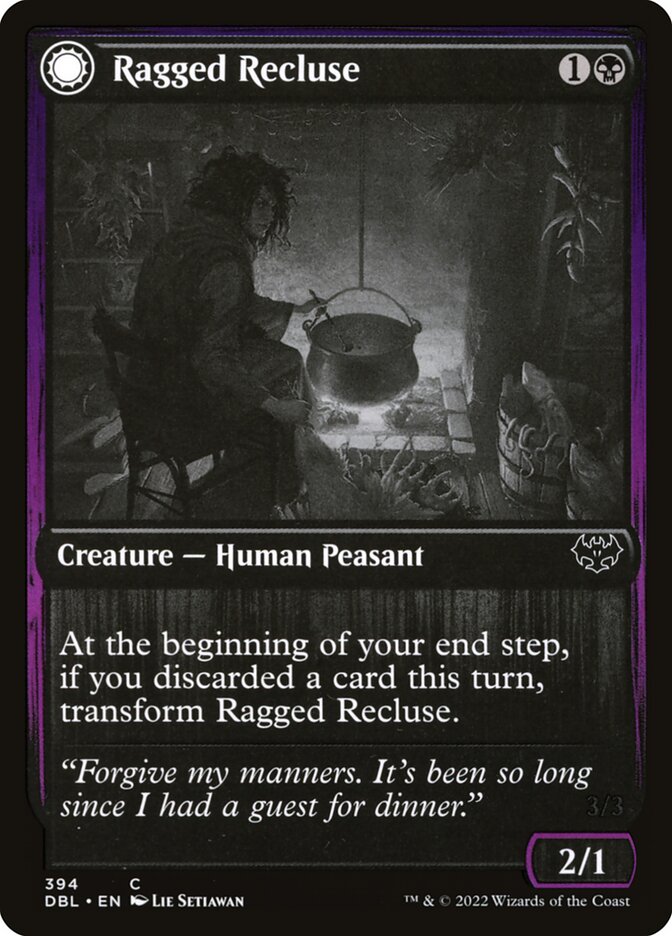 Reclusa Maltrapilha / Ragged Recluse - Magic: The Gathering - MoxLand