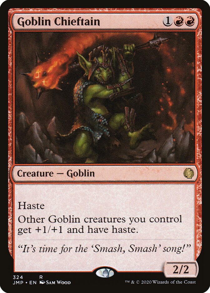 Chefe Goblin / Goblin Chieftain - Magic: The Gathering - MoxLand