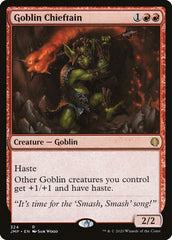 Chefe Goblin / Goblin Chieftain - Magic: The Gathering - MoxLand