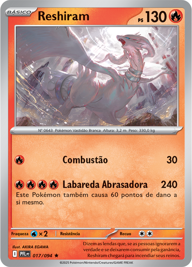 Reshiram - Pokémon TCG - MoxLand