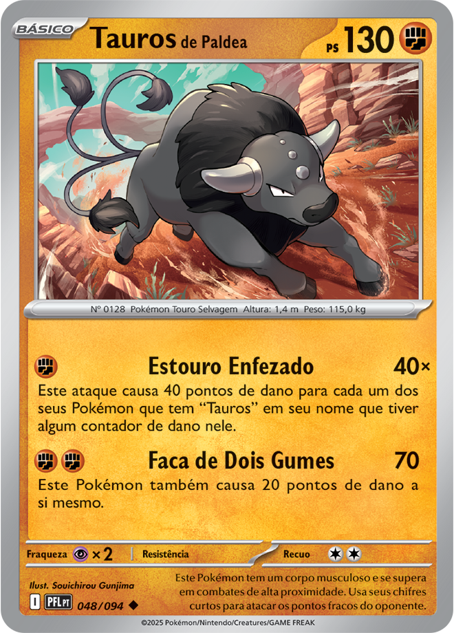 Tauros de Paldea - Pokémon TCG - MoxLand