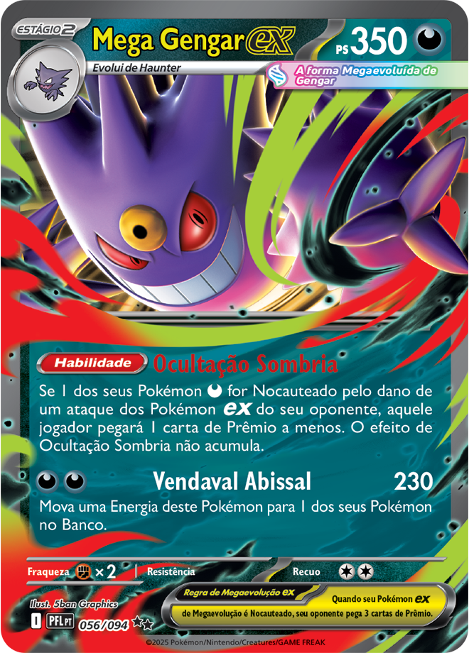 Mega Gengar ex - Pokémon TCG - MoxLand