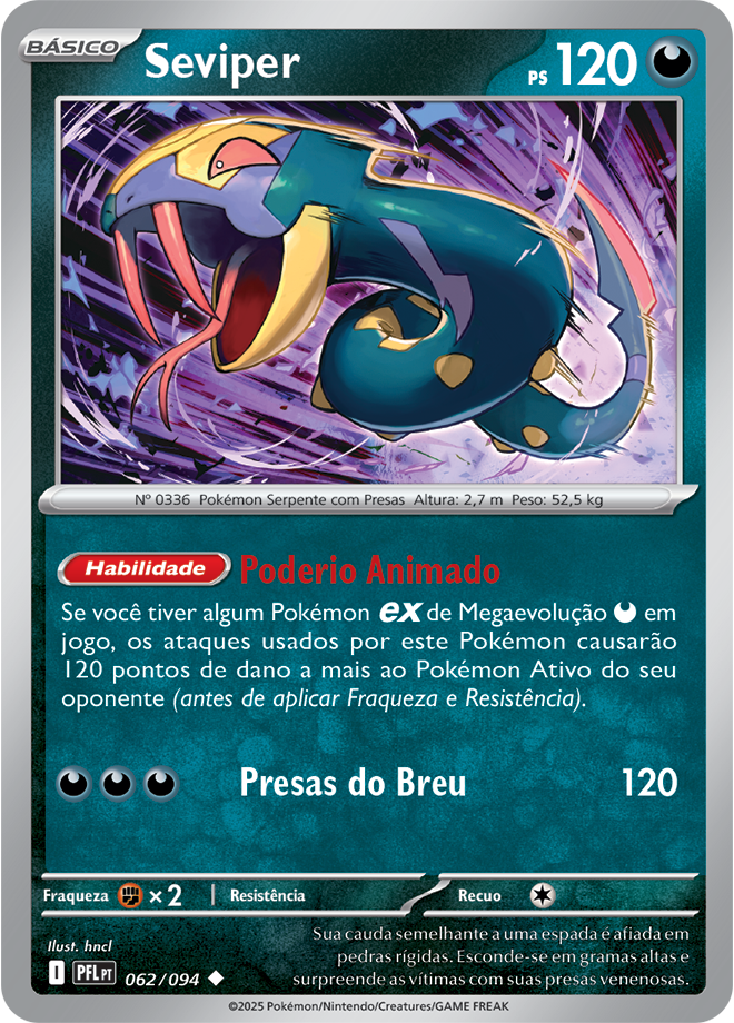 Seviper - Pokémon TCG - MoxLand