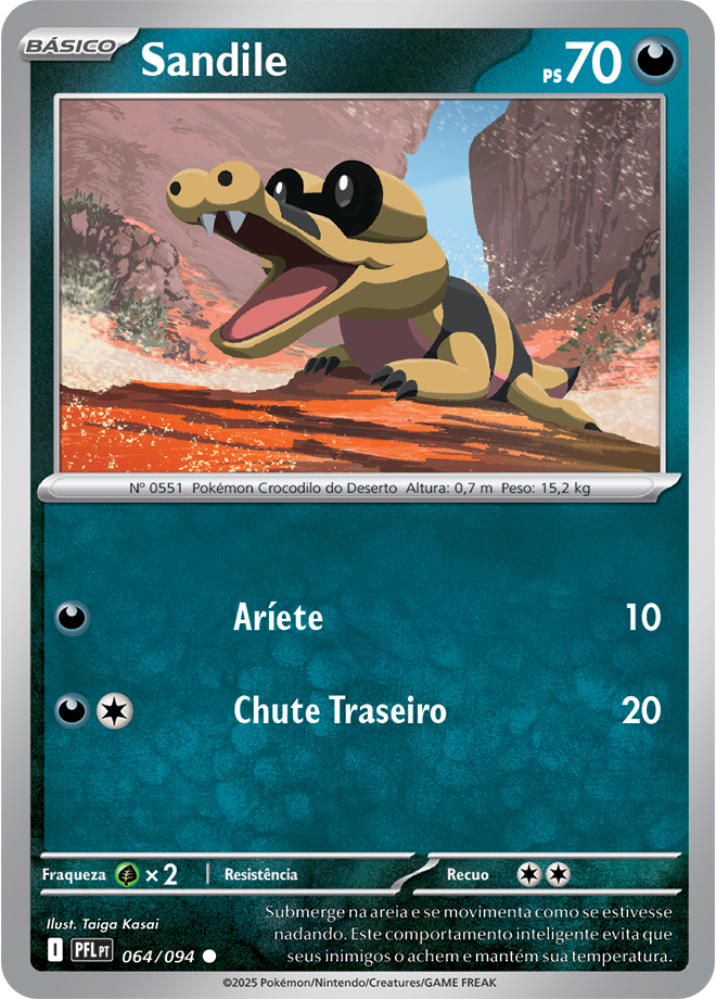 Sandile - Pokémon TCG - MoxLand