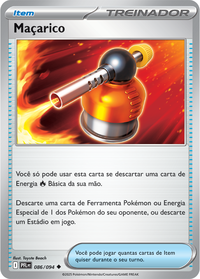 Maçarico / Blowtorch - Pokémon TCG - MoxLand