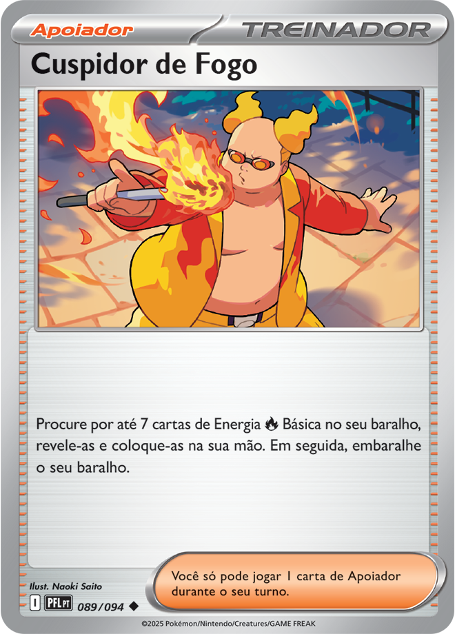 Cuspidor de Fogo / Firebreather - Pokémon TCG - MoxLand