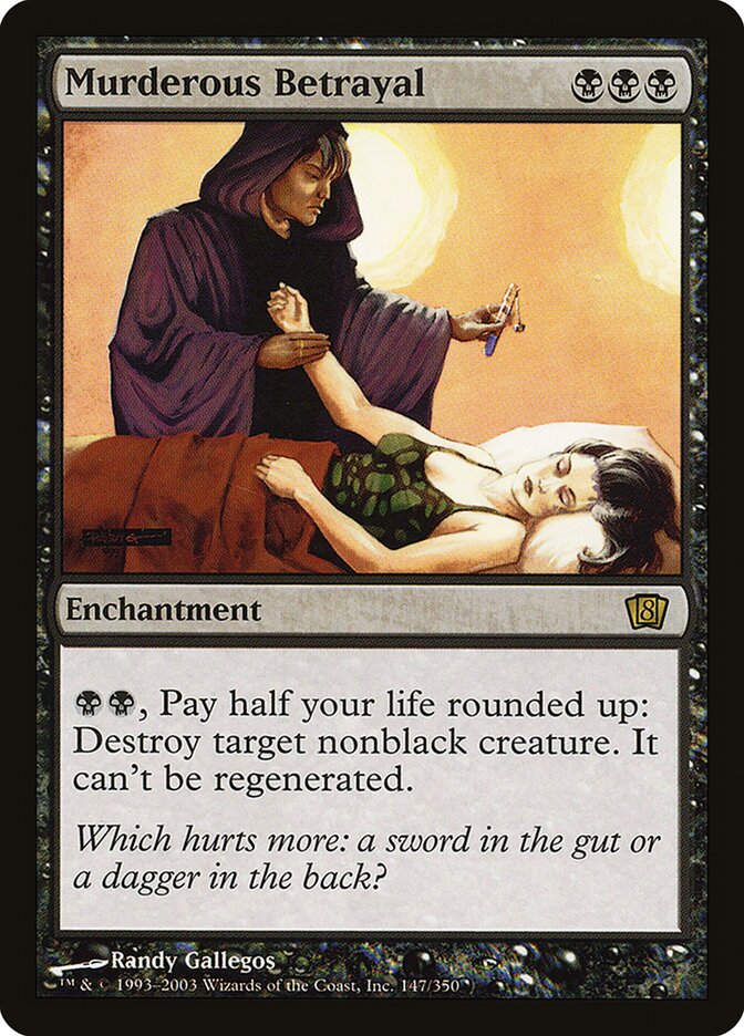 Traição Assassina / Murderous Betrayal - Magic: The Gathering - MoxLand