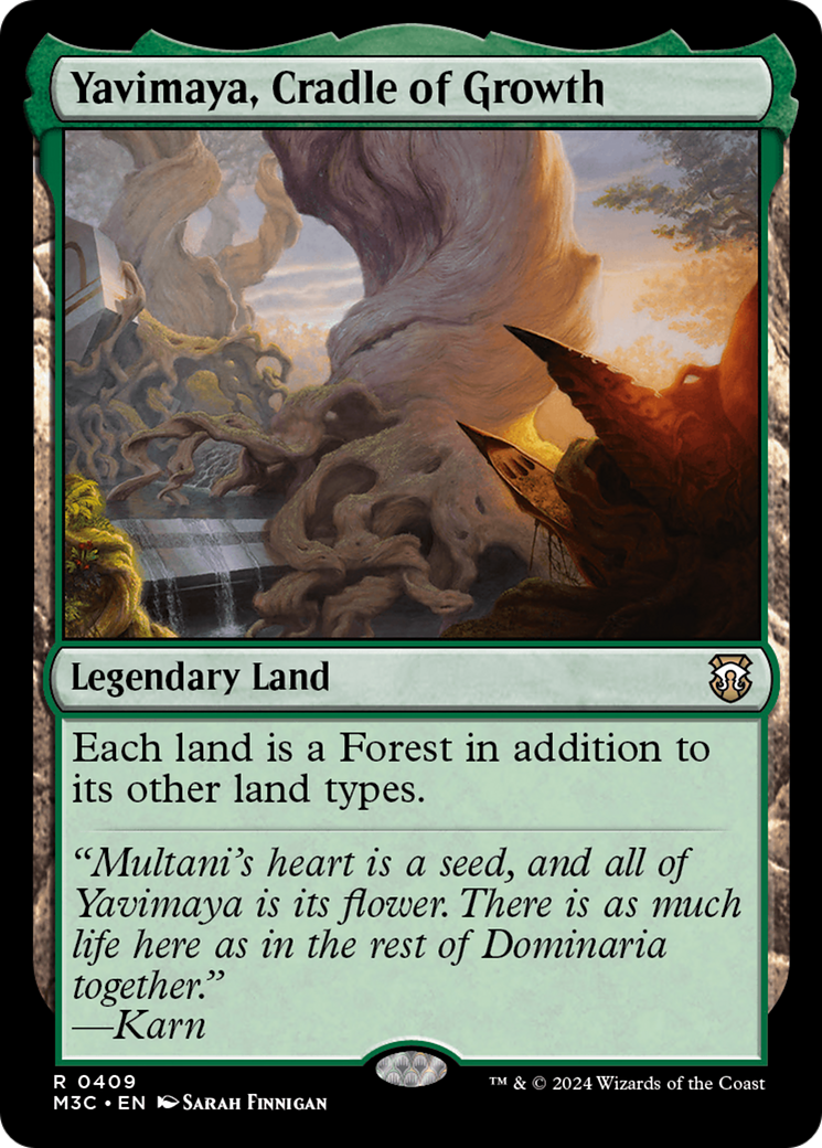Yavimaya, Berço de Crescimento / Yavimaya, Cradle of Growth - Magic: The Gathering - MoxLand