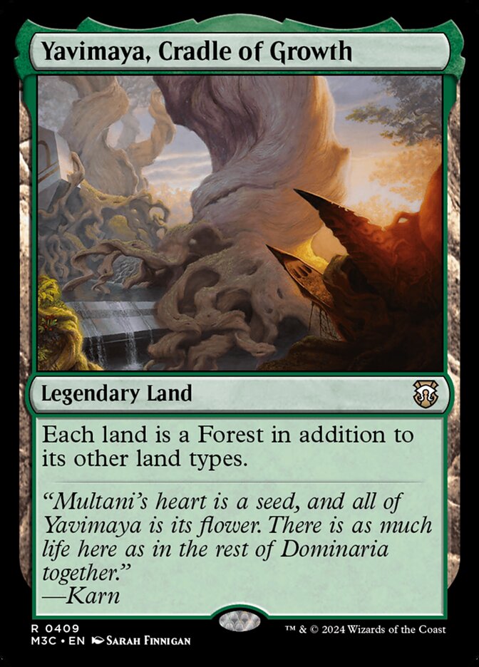 Yavimaya, Berço de Crescimento / Yavimaya, Cradle of Growth - Magic: The Gathering - MoxLand