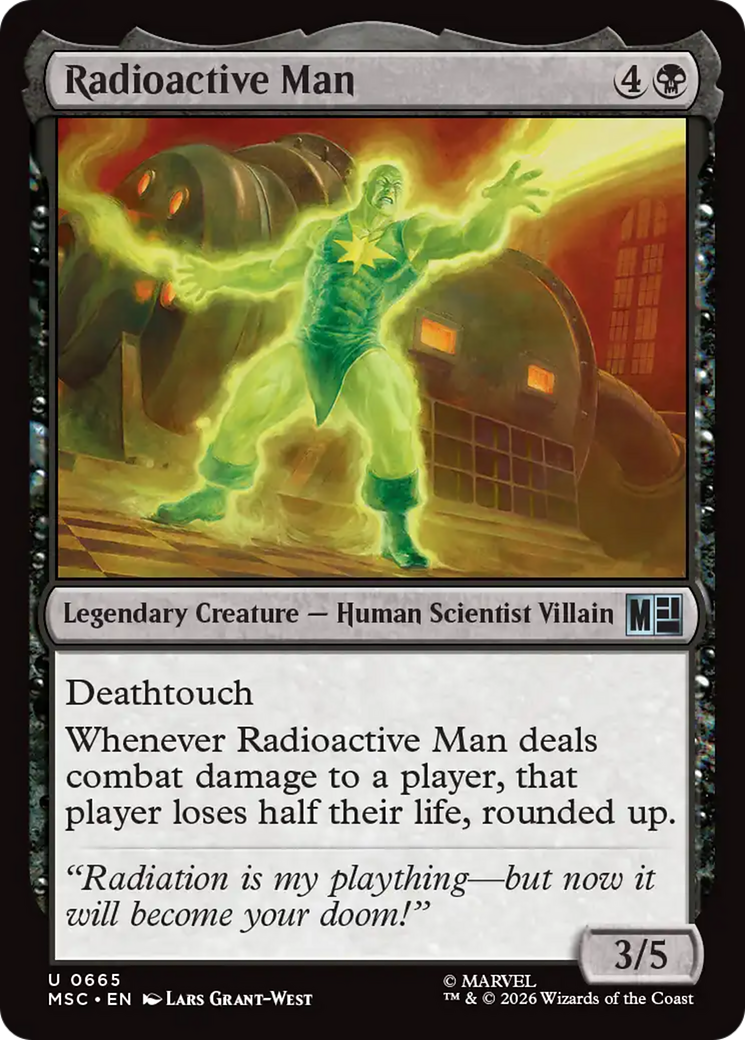 Radioactive Man - Magic: The Gathering - MoxLand