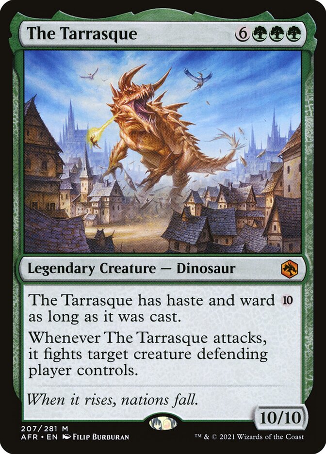 Tarrasque / The Tarrasque - Magic: The Gathering - MoxLand