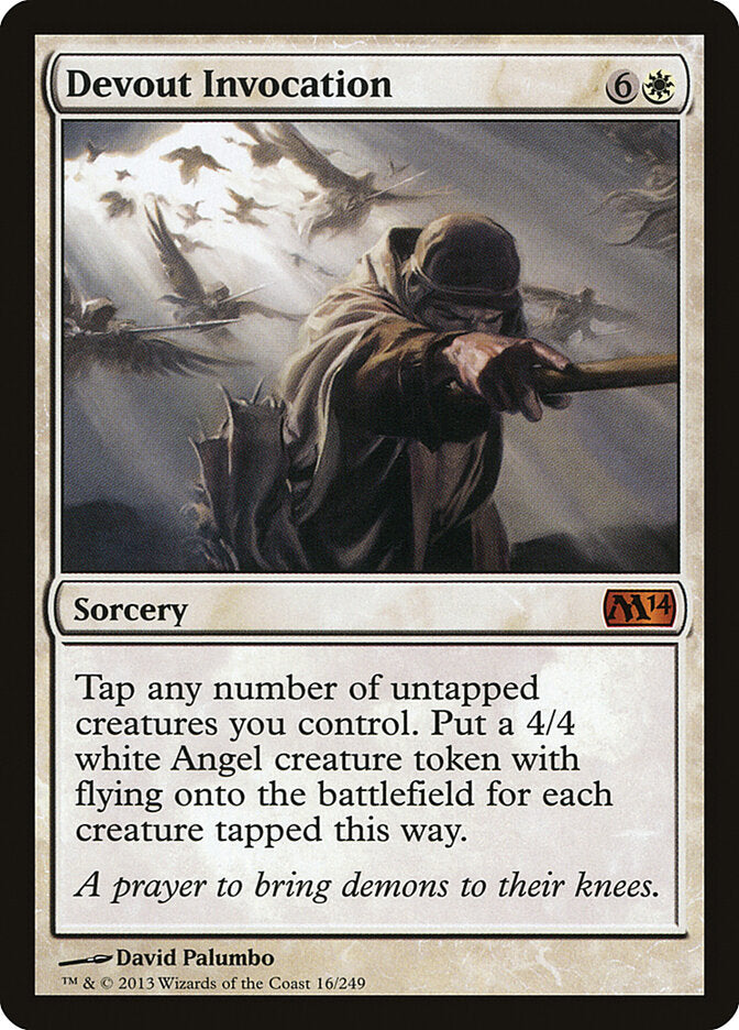 Invocação dos Devotos / Devout Invocation - Magic: The Gathering - MoxLand