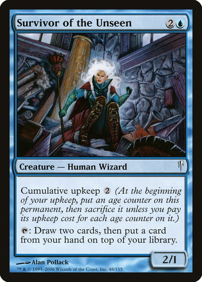 Sobrevivente Ilusionista / Survivor of the Unseen - Magic: The Gathering - MoxLand