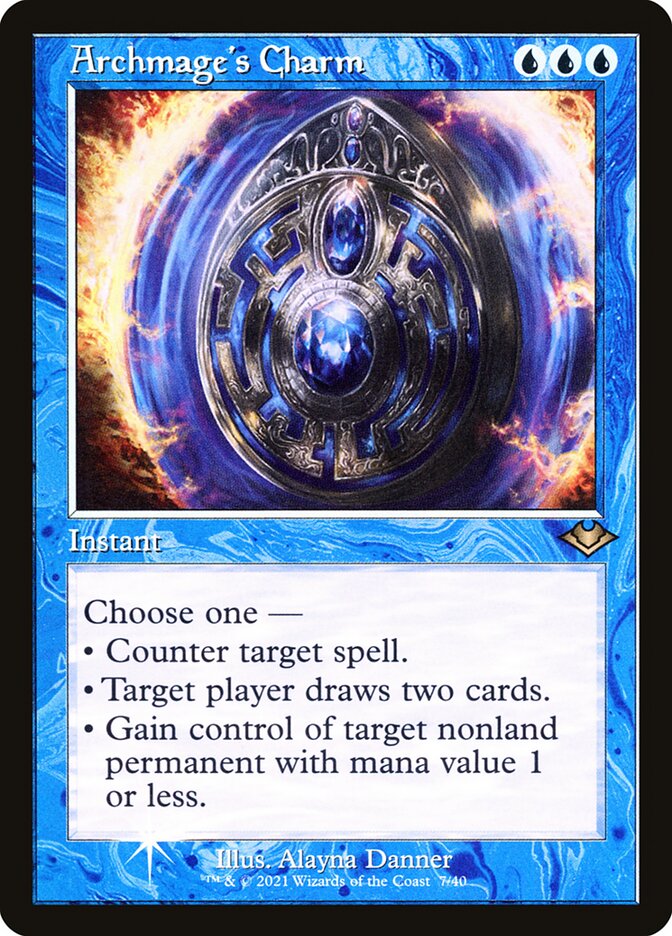 Amuleto do Arquimago / Archmage's Charm - Magic: The Gathering - MoxLand