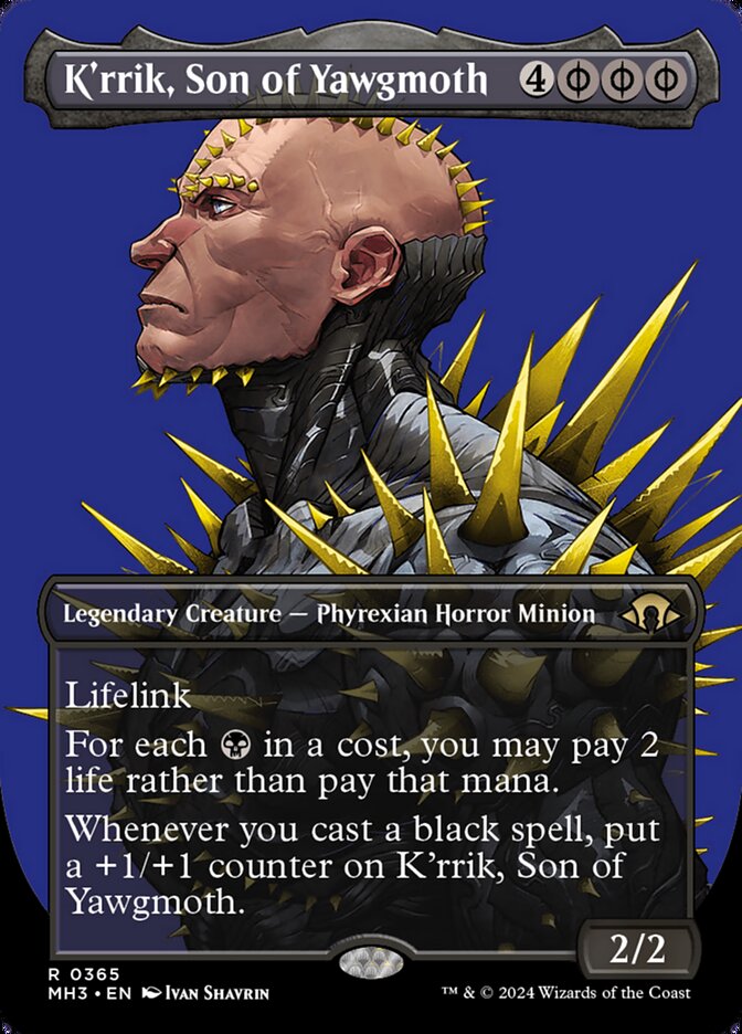 K'rrik, Filho de Yawgmoth / K'rrik, Son of Yawgmoth - Magic: The Gathering - MoxLand