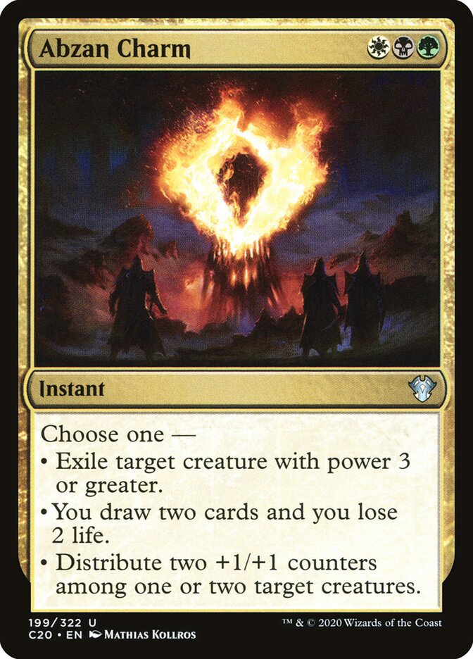 Amuleto Abzan / Abzan Charm - Magic: The Gathering - MoxLand