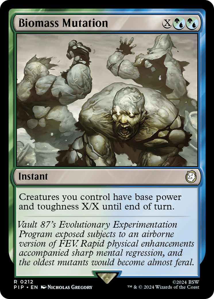 Mutação de Biomassa / Biomass Mutation - Magic: The Gathering - MoxLand
