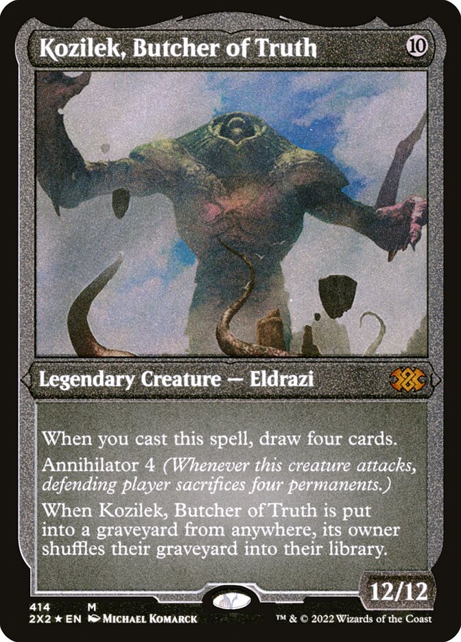 Kozilek, Carniceiro da Verdade / Kozilek, Butcher of Truth - Magic: The Gathering - MoxLand