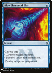 Maldição do Elemental Azul / Blue Elemental Blast - Magic: The Gathering - MoxLand