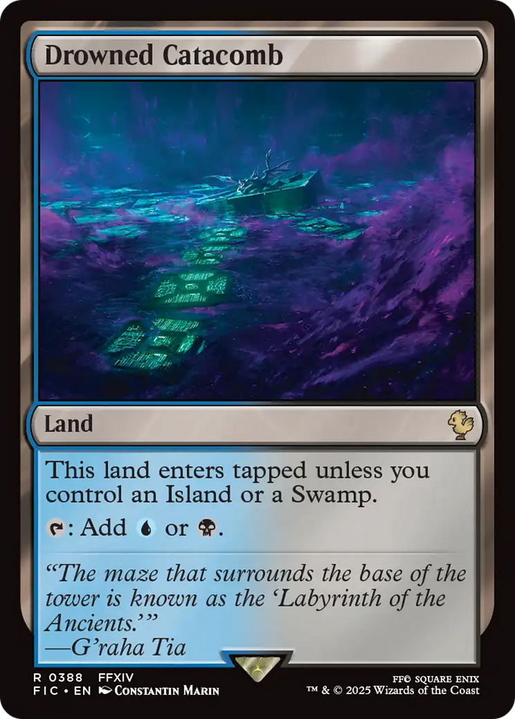 Catacumba Submersa / Drowned Catacomb - Magic: The Gathering - MoxLand