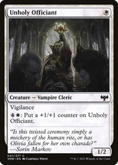 Celebrante Profano / Unholy Officiant - Magic: The Gathering - MoxLand