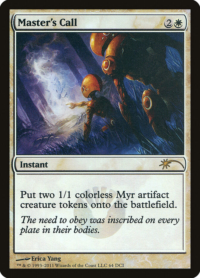 Chamado do Mestre / Master's Call - Magic: The Gathering - MoxLand