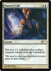 Chamado do Mestre / Master's Call - Magic: The Gathering - MoxLand