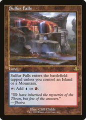 Cascata de Enxofre / Sulfur Falls - Magic: The Gathering - MoxLand