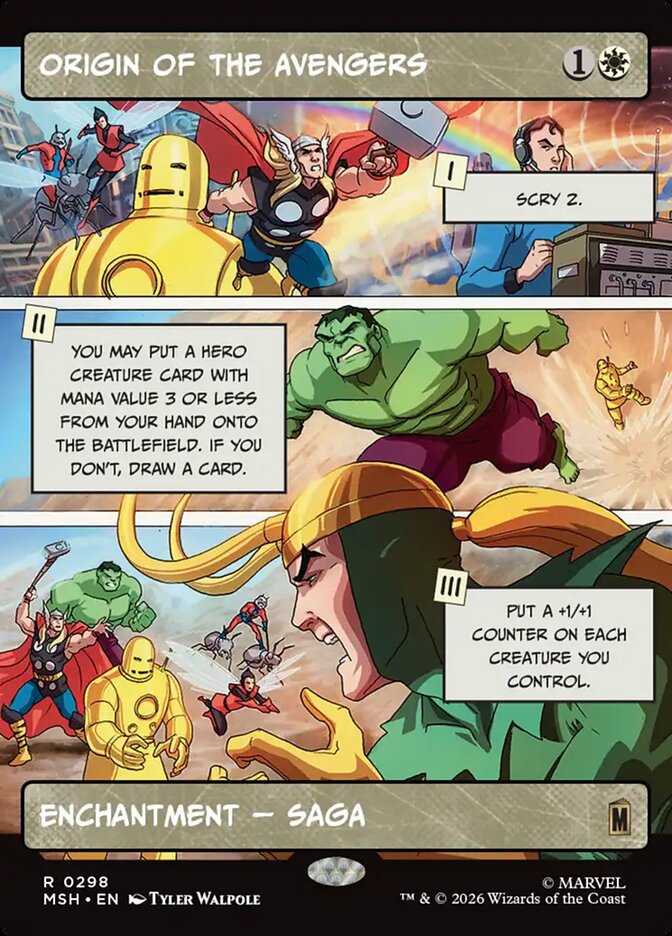 Origin of the Avengers - Magic: The Gathering - MoxLand