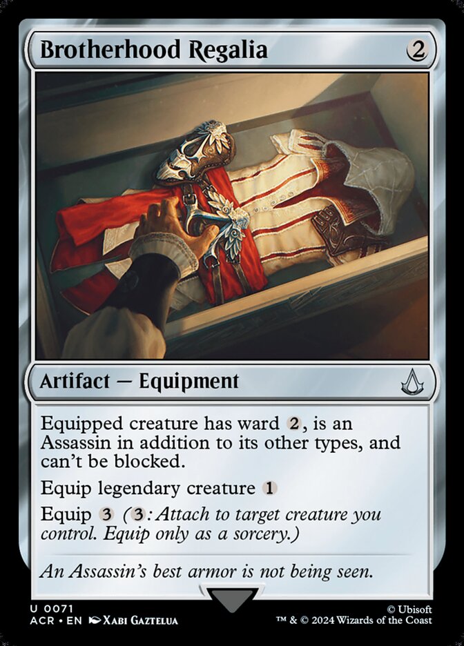 Brotherhood Regalia - Magic: The Gathering - MoxLand