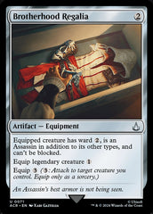 Brotherhood Regalia - Magic: The Gathering - MoxLand