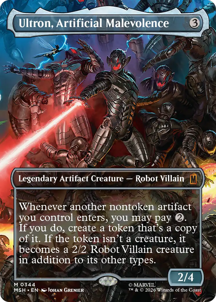 Ultron, Artificial Malevolence - Magic: The Gathering - MoxLand
