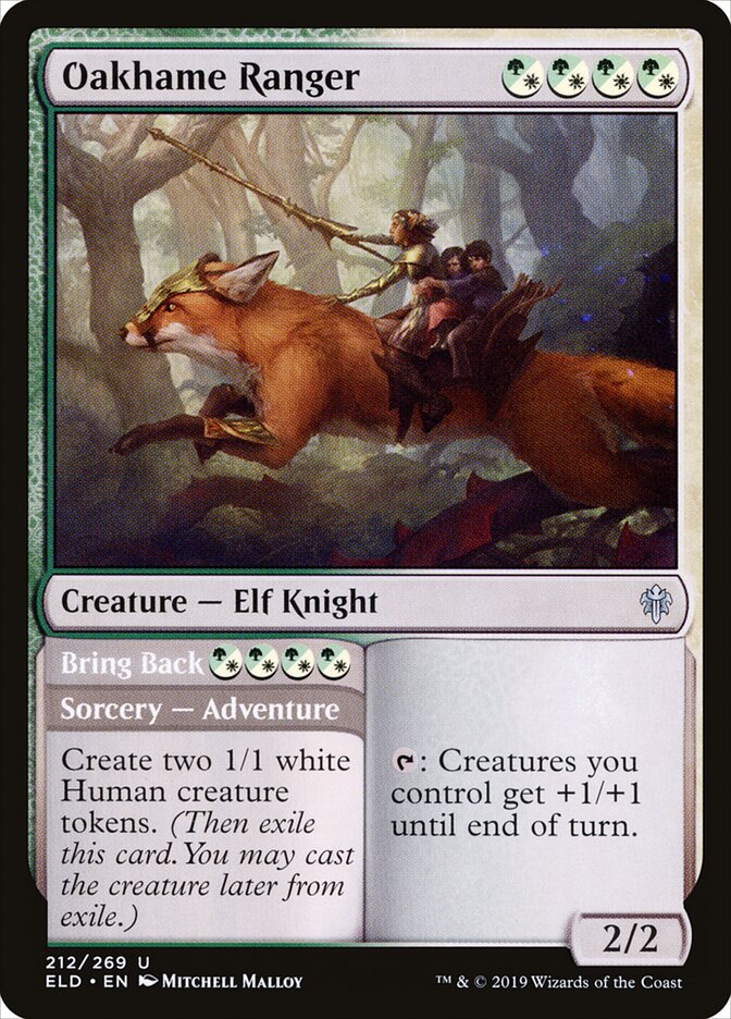 Patrulheira de Carvalhândia / Oakhame Ranger - Magic: The Gathering - MoxLand
