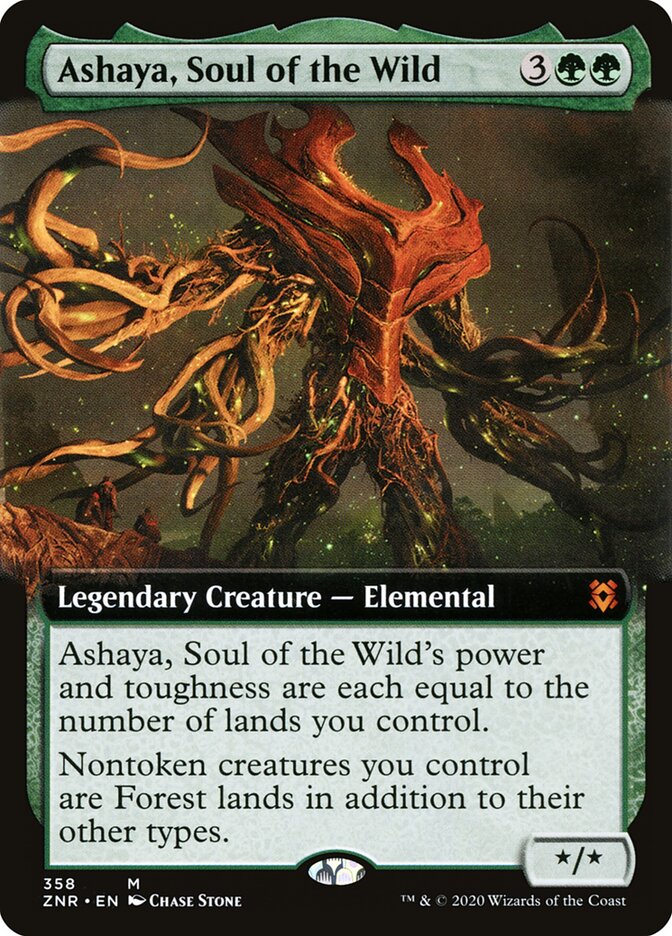 Ashaya, Alma da Natureza / Ashaya, Soul of the Wild - Magic: The Gathering - MoxLand