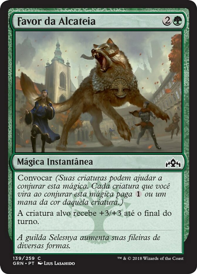 Favor da Alcateia / Pack's Favor - Magic: The Gathering - MoxLand