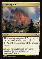 Penhasco Vicejante / Thriving Bluff - Magic: The Gathering - MoxLand