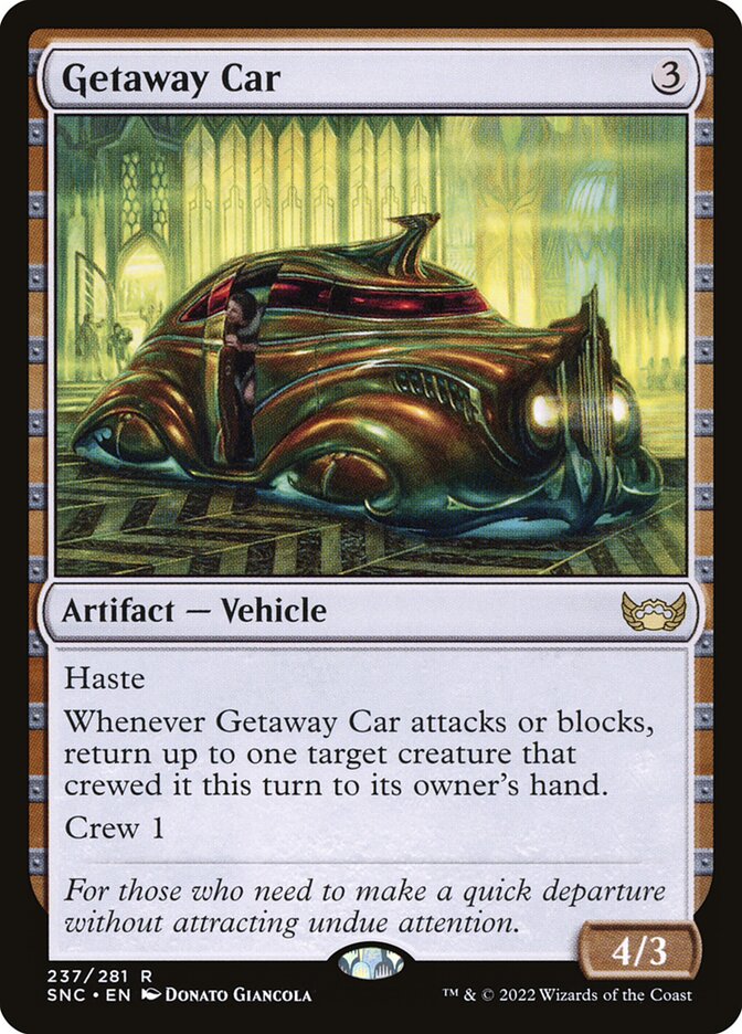 Carro de Fuga / Getaway Car - Magic: The Gathering - MoxLand