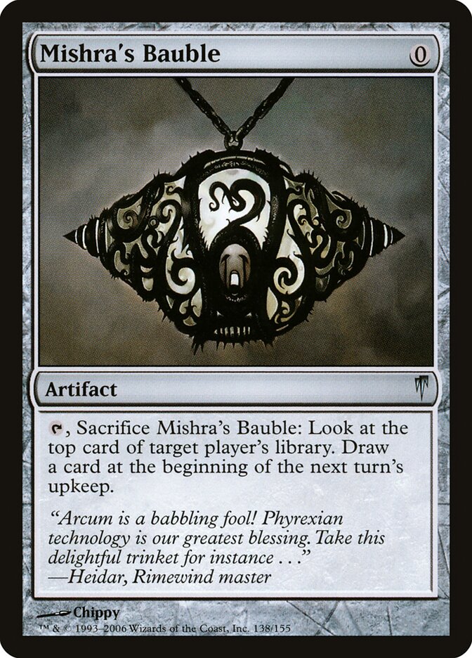 Bijuteria de Mishra / Mishra's Bauble - Magic: The Gathering - MoxLand